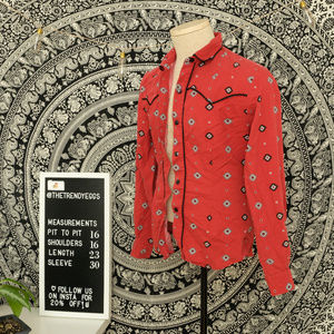 Roper Tops - Vintage Women Roper Western Cowgirl Shirt Sz Small Roper Tops - Vintage Women Roper Western Cowgirl Shirt Sz Small